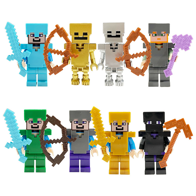 Minecraft 8 models + Weapon A model