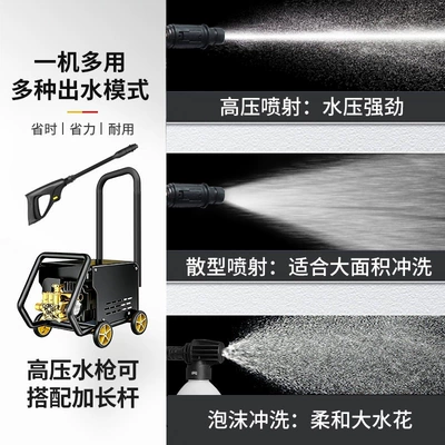 high-pressure car wash machine, portable and: Car washing machine