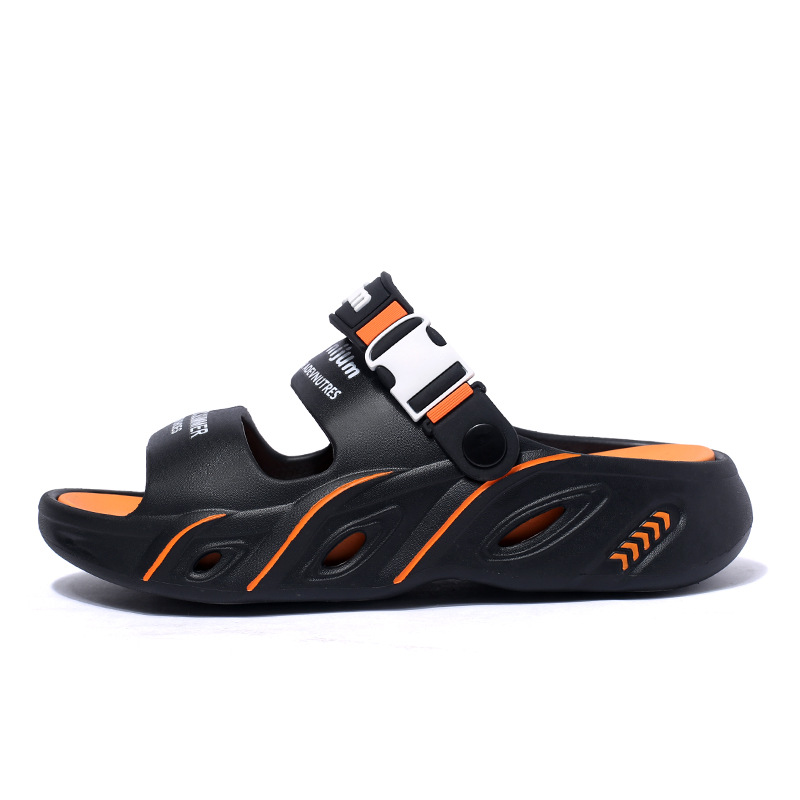 Pantuflas hombre verano 2025 nuevo estilo casual ligero suela gruesa pisando mierda