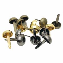 DIY手工箱包配件双脚钉半圆蘑菇钉两脚包底泡钉手账钉子装饰扣子