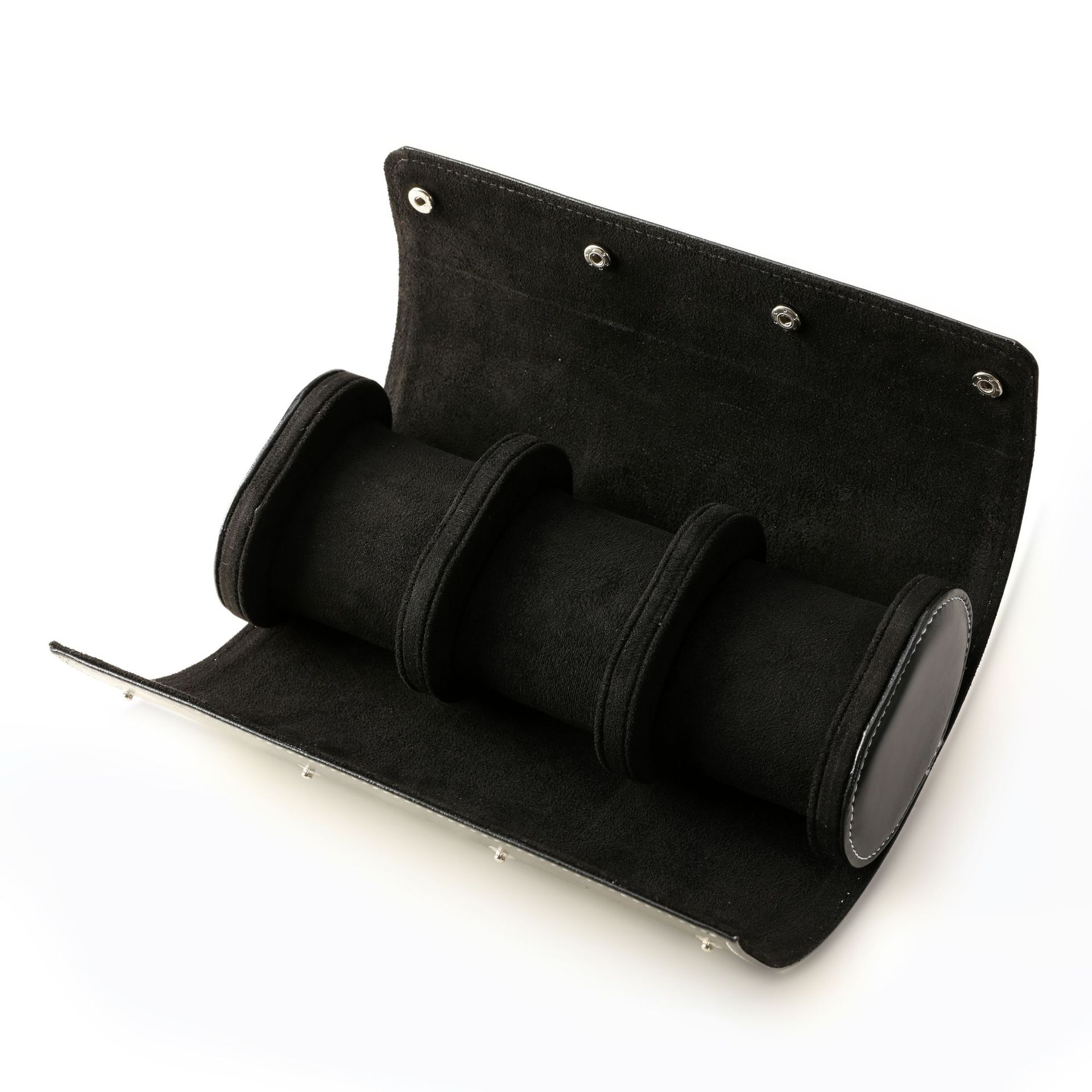 Caja de reloj de almacenamiento verde agua fantasma reloj mecánico protección a prueba de polvo reloj famoso reloj de cuero bolsa 1 2 3-asiento portátil de viaje