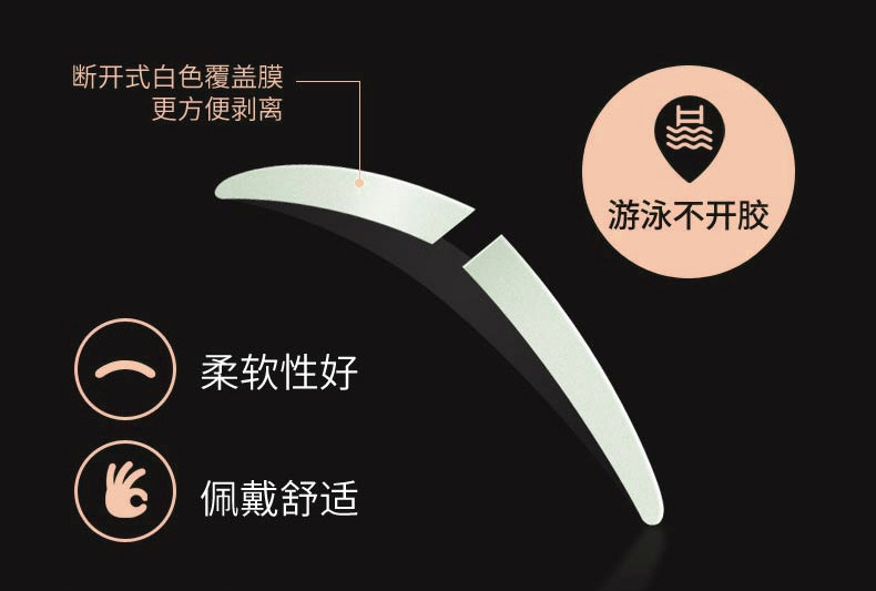 LMLTOP Double-sided beauty Eye stickers 120 pairs Natural Invisible and traceless Double Eyelid stickers A1050 undefined
