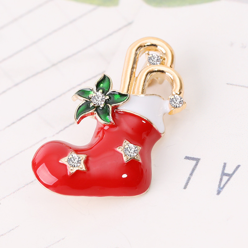 Brooches Classification Cartoon Style Pin Flower Alloy Plating Artificial Gemstones Unisex Brooches