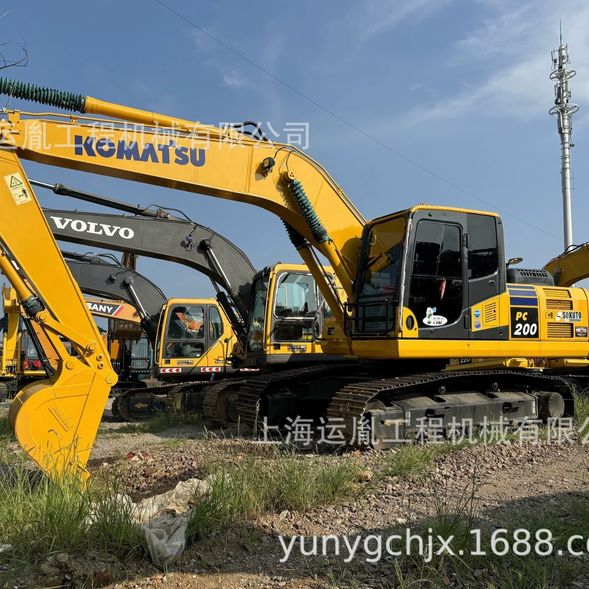 Komatsu PC200/240 Большой экскаватор Komatsu PC360/450 Оригинальный экскаватор