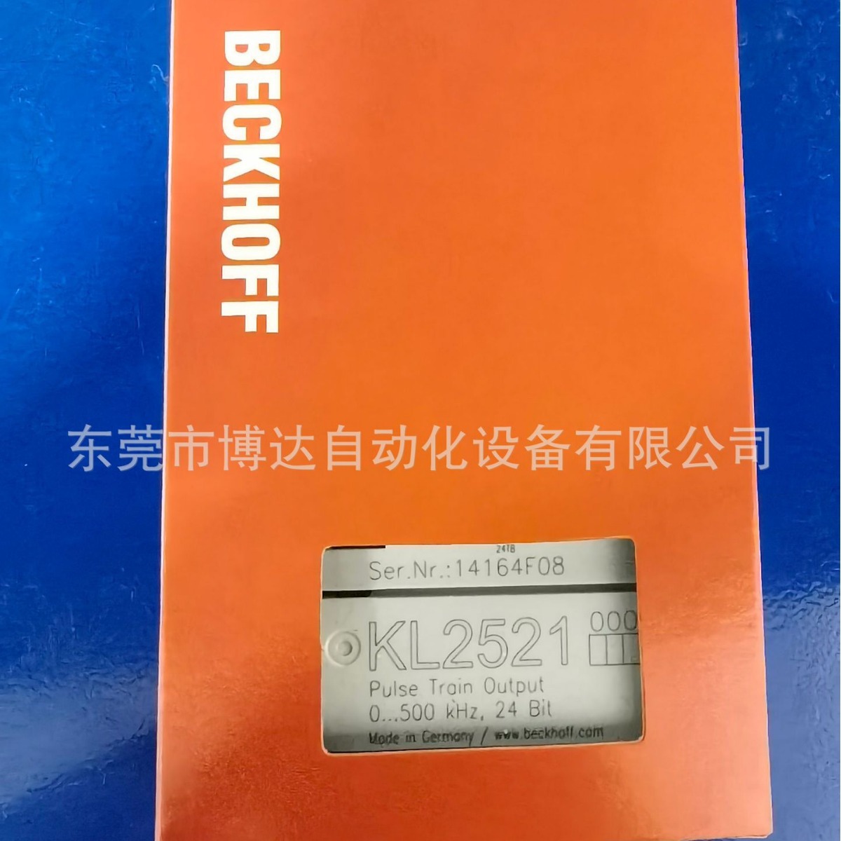 全新原装正品BECKHOFF德国倍福  KL2521  模块实物现拍优惠询价