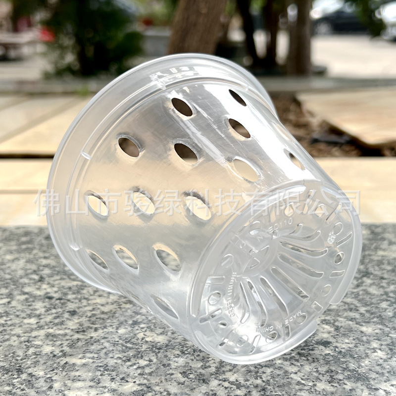 胡蝶蘭専用植木鉢透明プラスチック硬植杯文心蘭石gokコントロール鉢吊り下げ植木鉢クロスボーダー|undefined