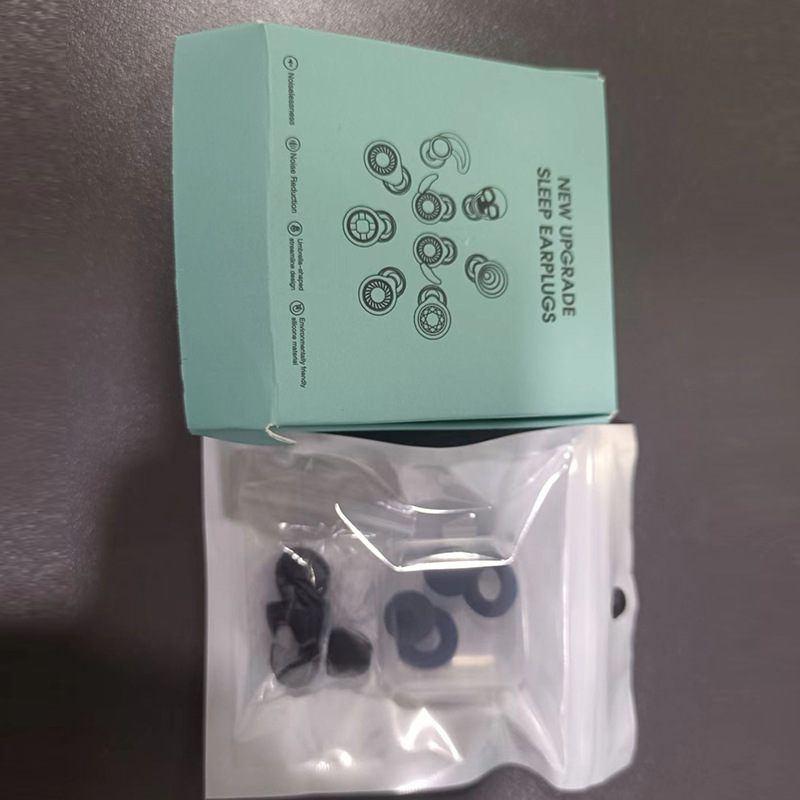 Transfronterizos nuevos tapones de sonido de aislamiento de ruido anti-ruido mudo sueño auriculares reducción de ruido auriculares silicona sueño especial