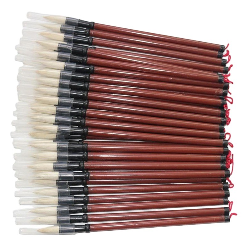 Wholesale cheap plastic students plus health large and medium white clouds brush Disposable Chemical Industry point paint pen