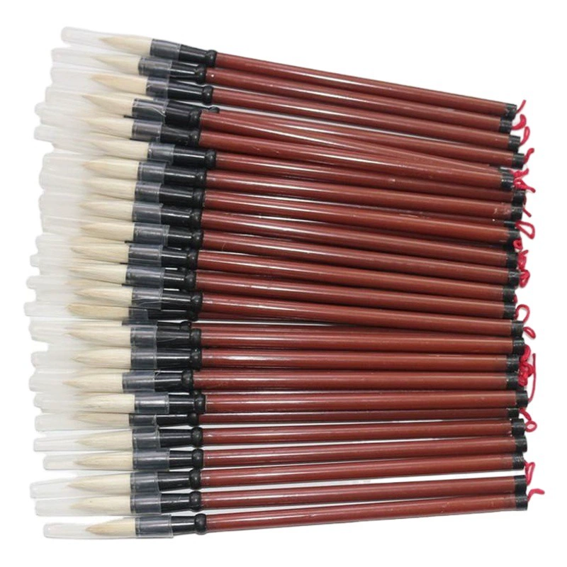 Оптовые дешевые пластиковые студенты плюс здоровье большие и средние белые облака кисть Одноразовая химическая промышленность точечная ручка для краски