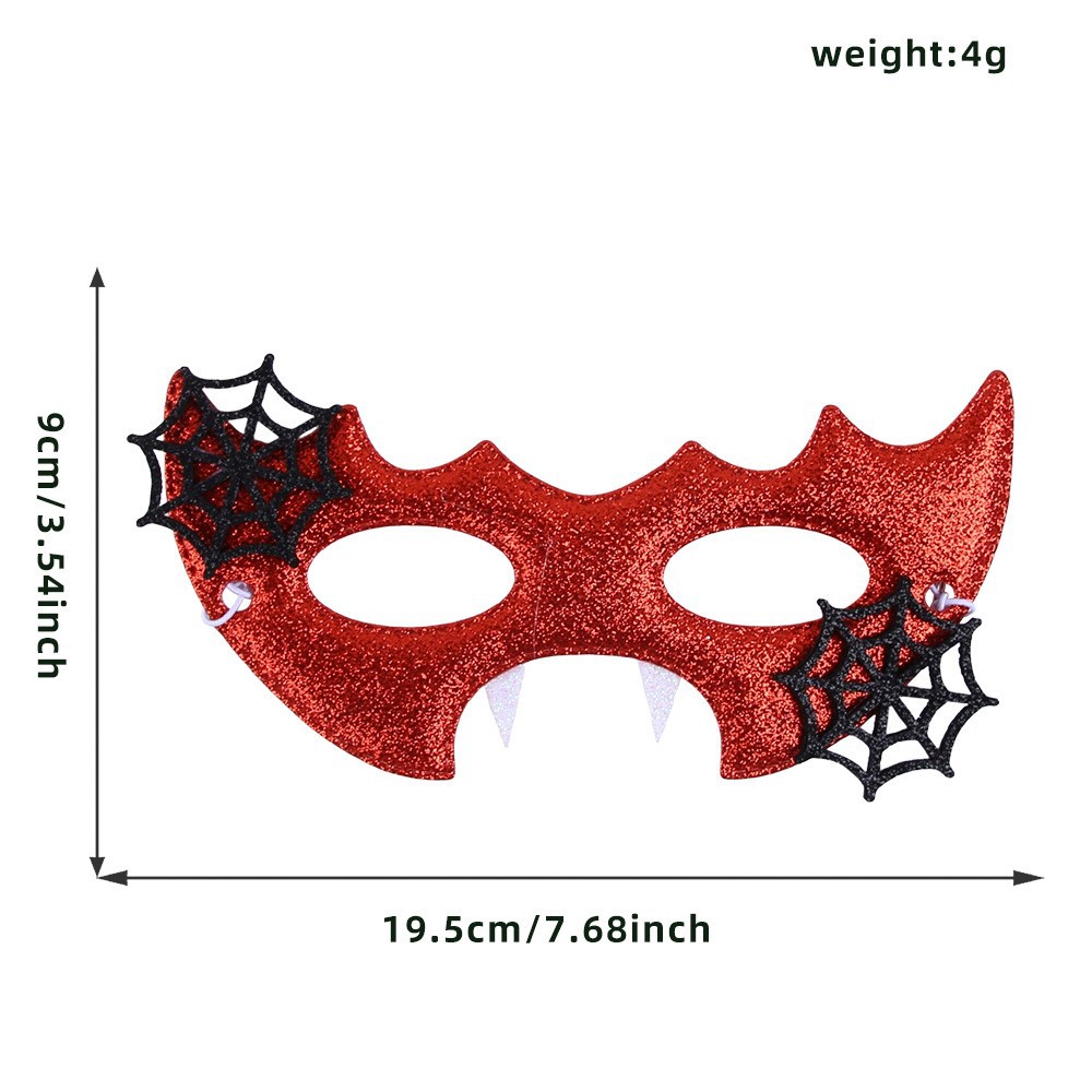 Amazon Halloween máscaras máscaras de baile murciélago esqueleto máscaras mitad de cara fiesta fantasma decoración máscaras de ojos de terror