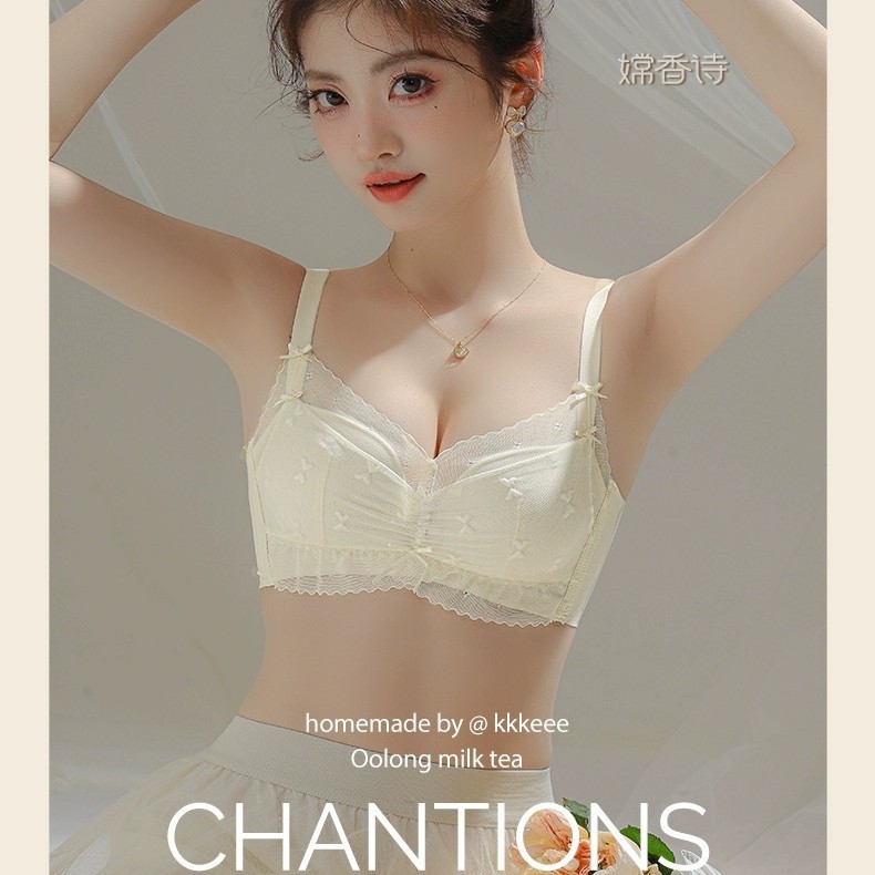 Venta directa de fábrica comercio electrónico transfronterizo Sudeste de Asia Vietnam Tailandia damas sin costuras sujetador de recogida lateral cómodo