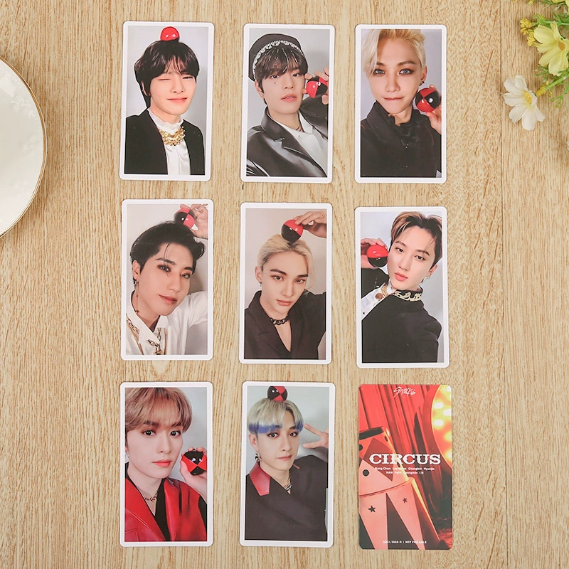 Набор фотокарточек (Stray Kids) circus circus circus, 8 шт., 5,4×8,6 см