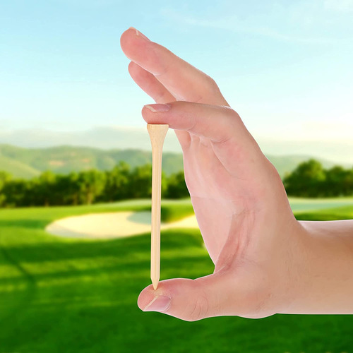 Golf Tees 42mm 54mm 70mm 83mm Golf Ball Bamboo Tees Golf Tees