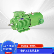 YVFEJ变频制动电机 电磁刹车三相异步电动机 机床专用快速停车