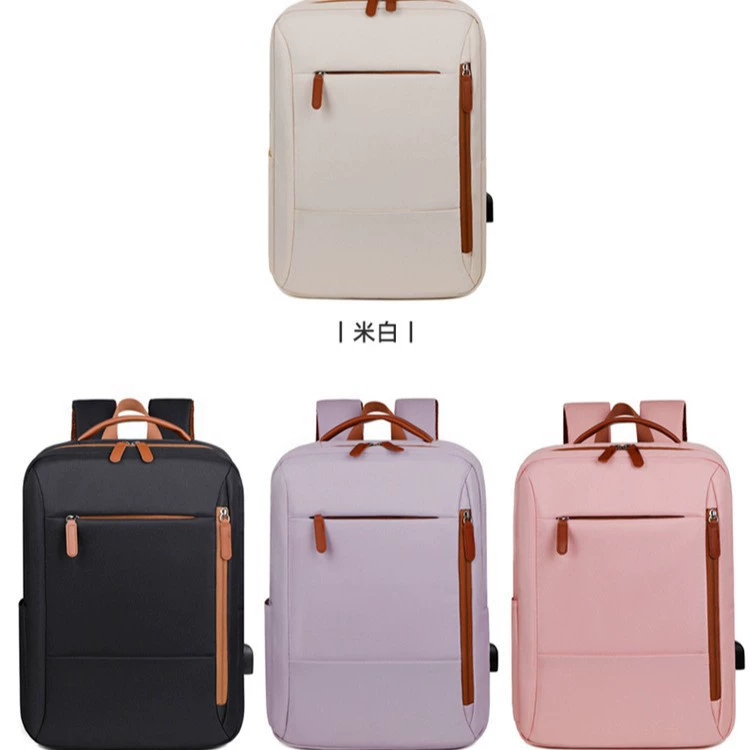 Capacious durable backpack for traveling, water repellent laptop, for import, business version