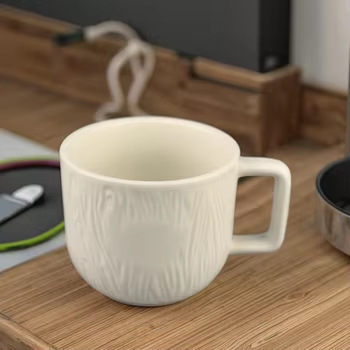 Otoño ardilla madera creativa taza de marca de dibujos animados taza de café de cerámica taza de escritorio LOGO fijo para el hogar de alto nivel