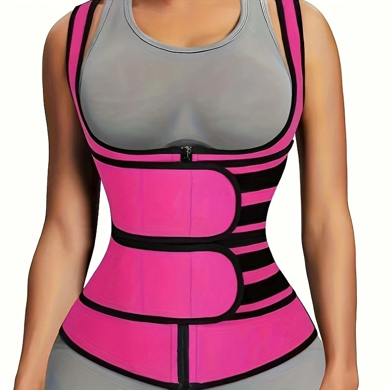 C Cross-Border Women's Neoprene Sweat-Absorbing Waist Trainer, Waist Tightening and Abdominal Shaping Garment for Exercise and Slimming the Abdomen
