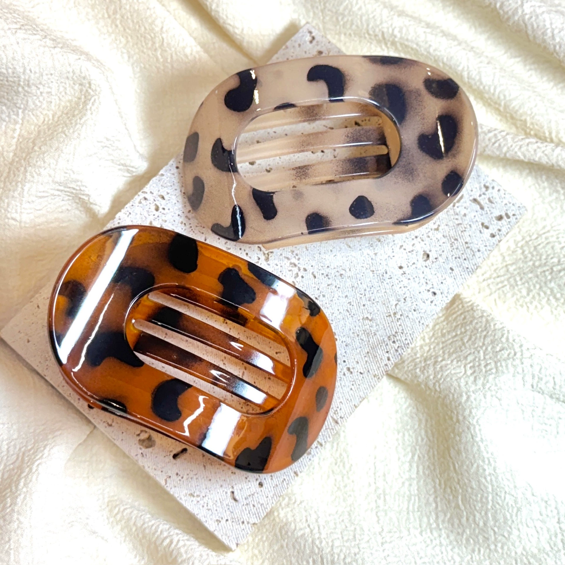 Ретро-заколка для волос овальной формы без головы, с высококачественным ощущением, новая заколка для волос 2025 года для затылка.