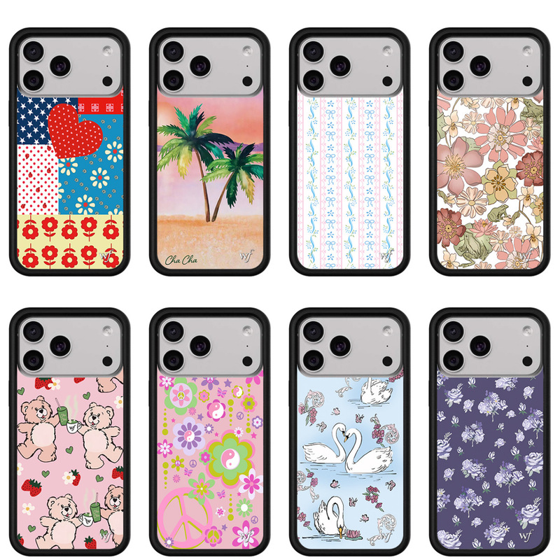 Wildflow Tai Chi Flower Sea Mobile Phone Case Suitable for Iphone17 Apple 16Promax/15Plus Protective Cover