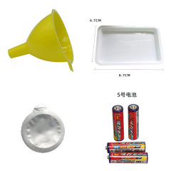 Scientific experiment chemical material package baking soda citric acid sodium alginate calcium chloride effervescent tablets alum snow powder