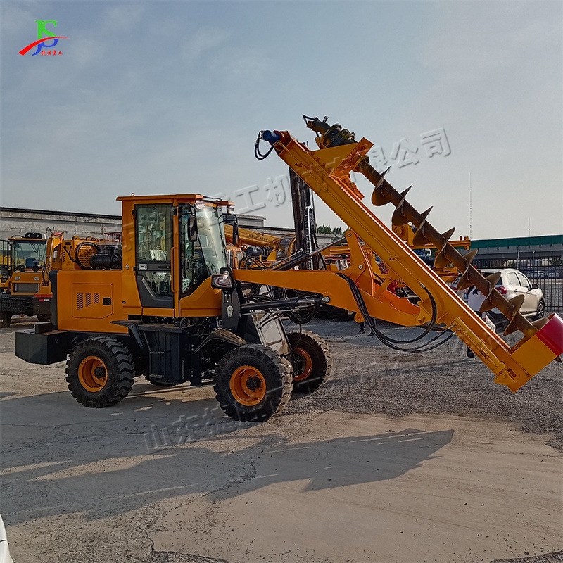 Plataforma de Perforación rotatoria del camino ferroviario de alta velocidad de la oruga de la barrena de la ingeniería de la perforación rotatoria