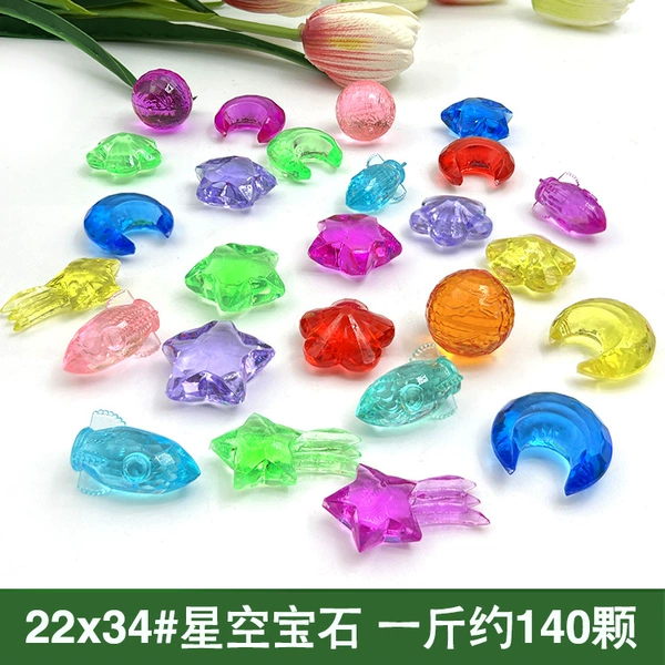 Starry sky, with gem, 140 pieces