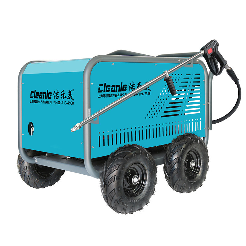 500kg ultra high pressure water sandblasting derusting high pressure washing machine electric 22KW water jet condenser dredge washing