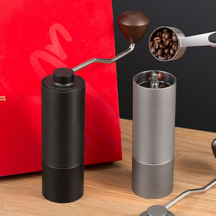 Hand-Cranked Coffee Grinder Coffee Bean Grinder Hand-Brewed Coffee Set Household Manual Grinding Equipment Hand-Grinded Coffee Machine