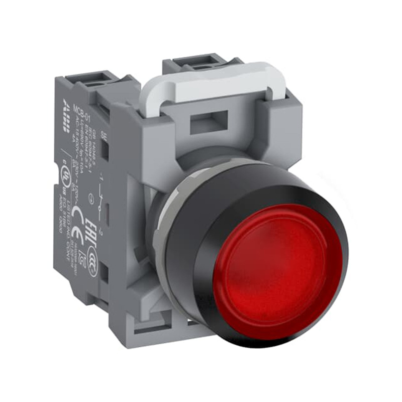 ABB MP系列 带灯平头组合按钮 MP1-41R-11 | 10224253