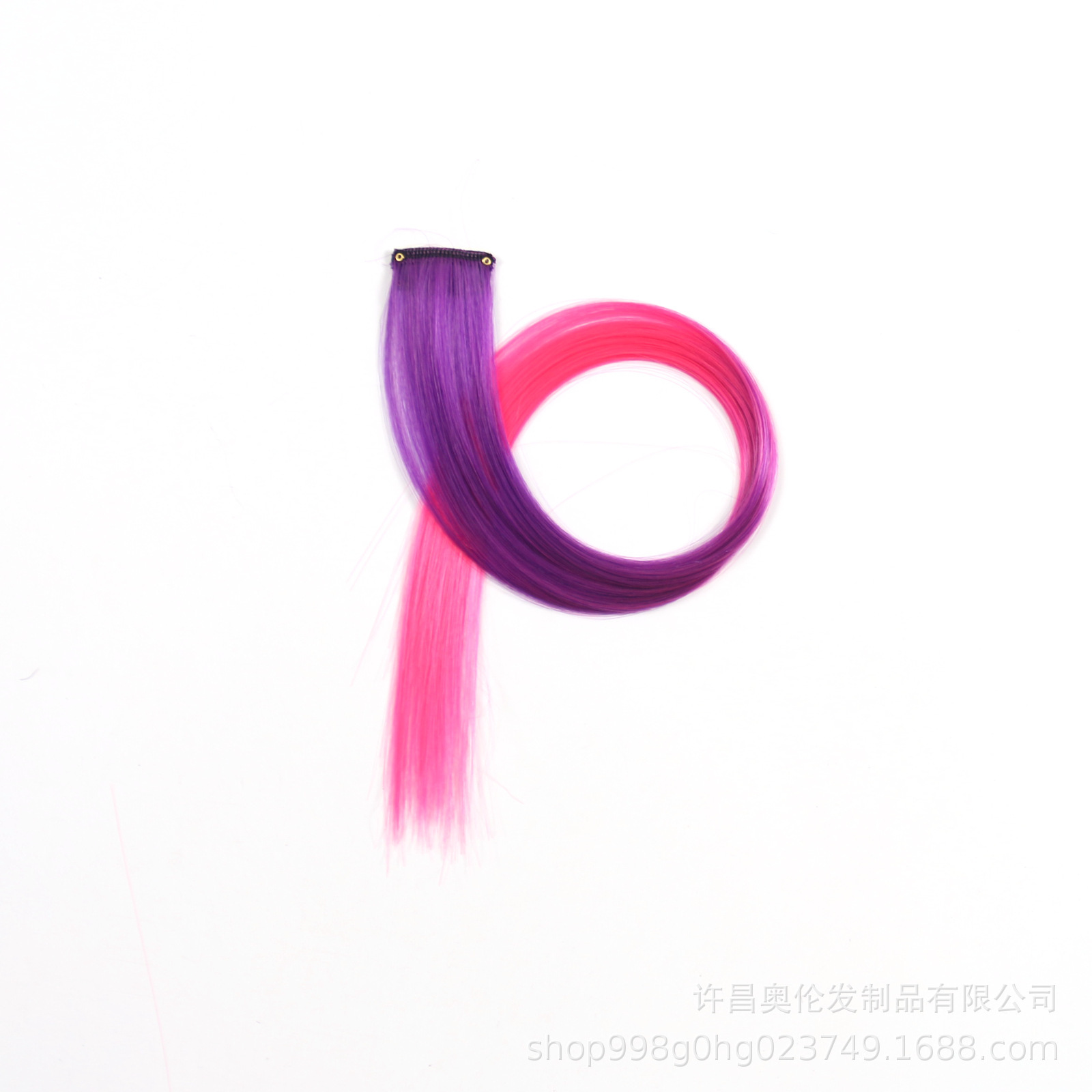 Perucas de color teñido bicolor tricolor orejas teñido una pieza de teñido extensión de cabello fábrica de pelucas en stock al por mayor