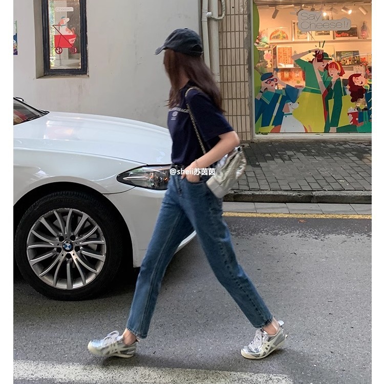 [Chao Bunan] Silver Horn King ~ Ghost Tiger Retro Color de cuero real zapatos deportivos casuales Agan zapatos de skate de mujer zapatos de entrenamiento de la ley