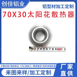 70X30MM 补光灯、工矿灯、投光灯、塔吊灯 - 路灯、舞台灯散热器