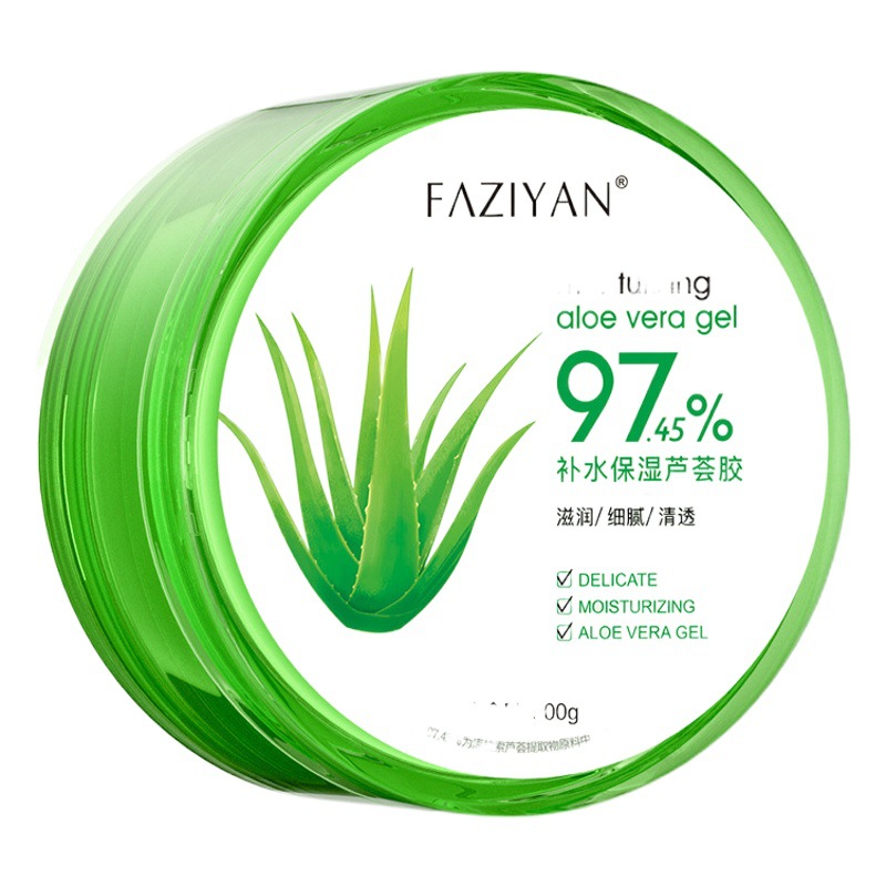 Aloe Vera Gel Factory Wholesale Moisturizing Varicella Muscle Moisturizing Sun-drying Freeze-dried Aloe Vera Gel Cream Wholesale
