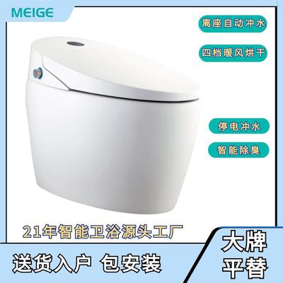 9300 household Smart toilet Integrated Tankless Potty Siphon Electric Toilets Source factory