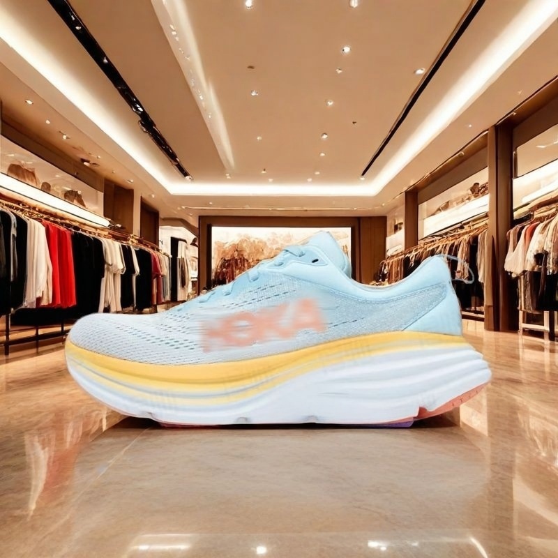 クロスボーダー HOKA クリフトン 8 世代スポーツ ランニング シューズ、男性と女性用、通気性のあるクッション性のあるハイキング シューズ Clifton 8 世代|undefined