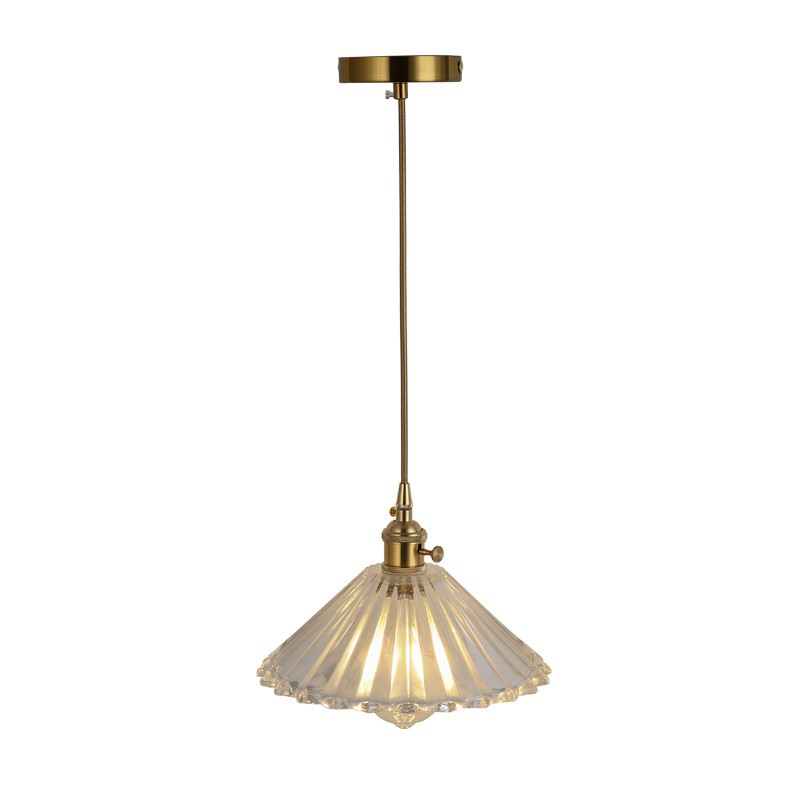 Lámpara de cabezal de cama nórdica creativa retro lámpara de vidrio minimalista personalidad de moda bar restaurante lámparas de bar