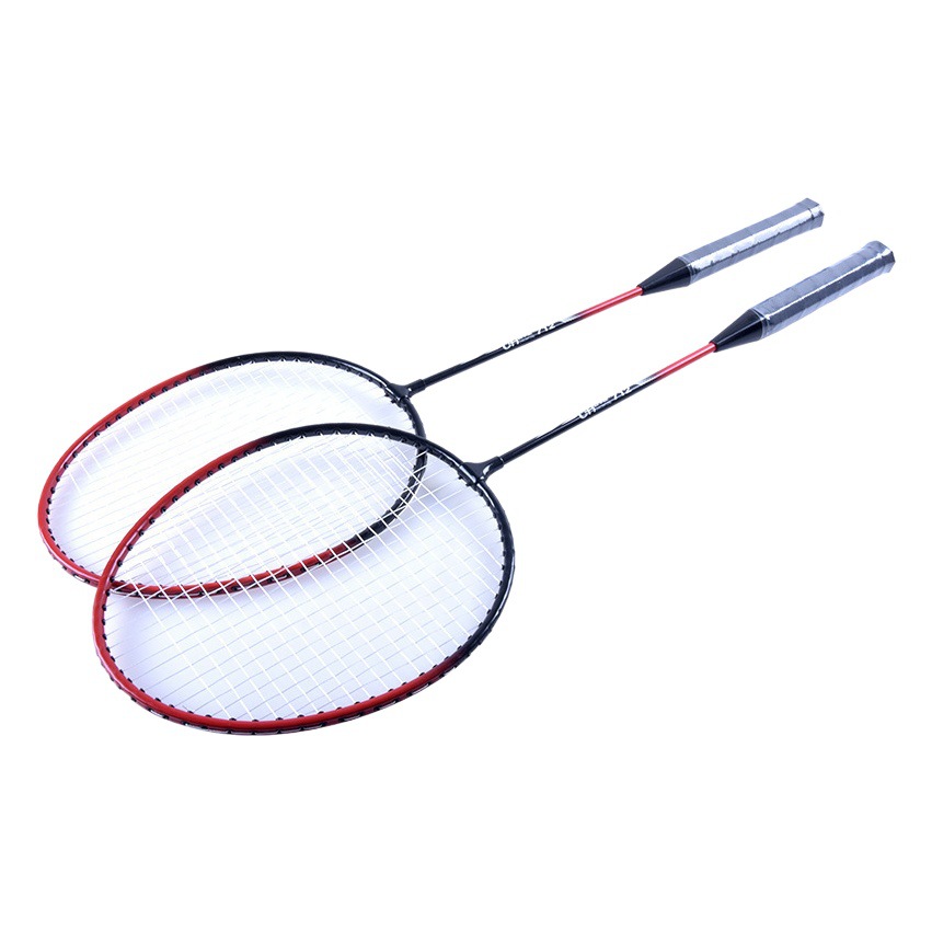 Iron Alloy Badminton Racket Training Racket Ultra-Light Badminton Racket Double Racket Set Durable and Durable Badminton Racket Wholesale