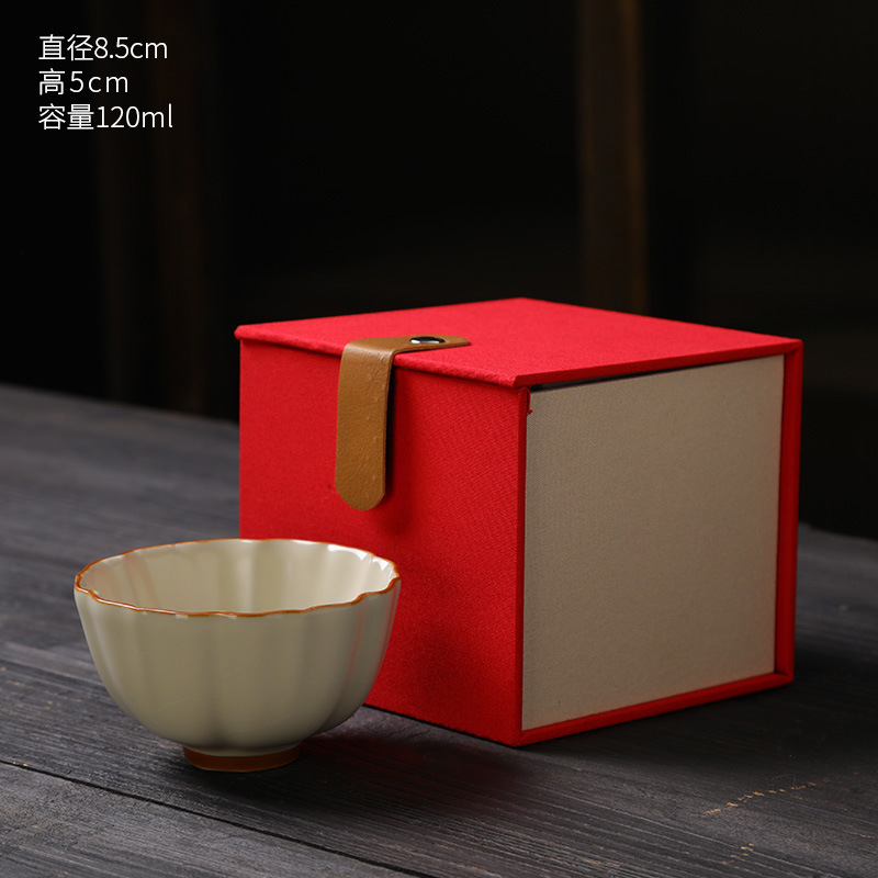汝窯茶器 カップ 茶碗 セラミック茶器 単品 濃茶用 茶碗 茶器 茶器セット 記念品|undefined