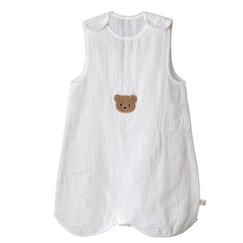 Baby A Class Sleep sack for children, 100% cotton gauze sleep sack, summer thin model, unisex for boys and girls, baby back support kick proof stomach protection