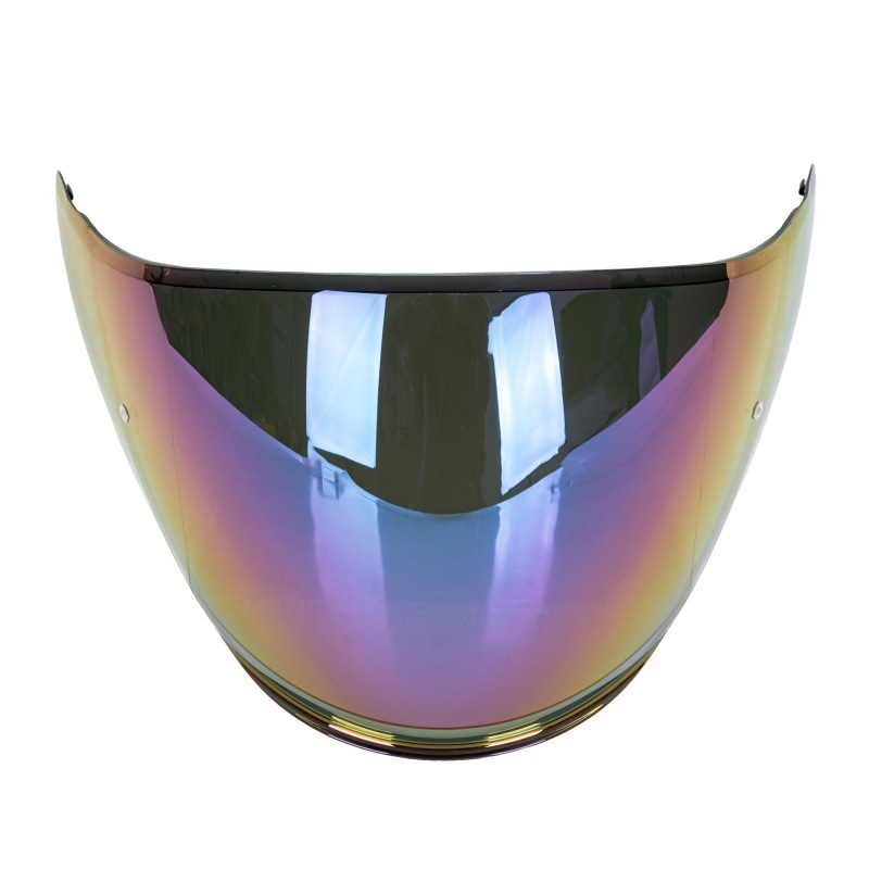 JC half helmet visor J-Cruise 1-3 J-Force4 CJ-2 helmet visor replacement visor electroplated visor