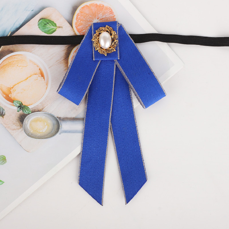 【星辰猫】蓝色蝴蝶结jk制服领结职业装领花多色可选厂家货源T162