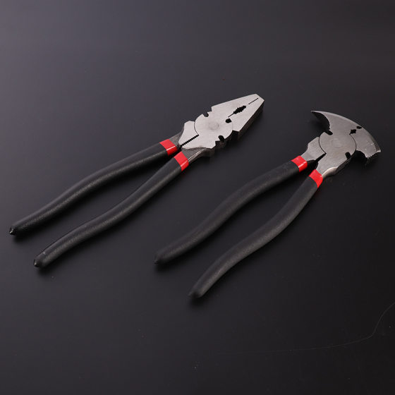 Fence pliers household multifunctional wire pliers nail pulling nail knocking pliers fence flower gill wire pliers manufacturers