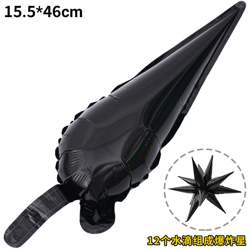 4D señaló estrella de seis puntas explosión bola erizo de mar modelado Decoración