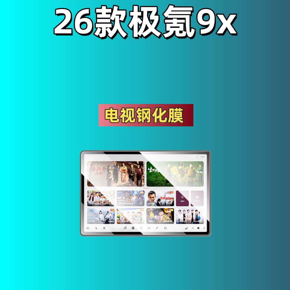 Tempered Film Navigation Central Control Film Car Interior Accessories for Zeekr 009