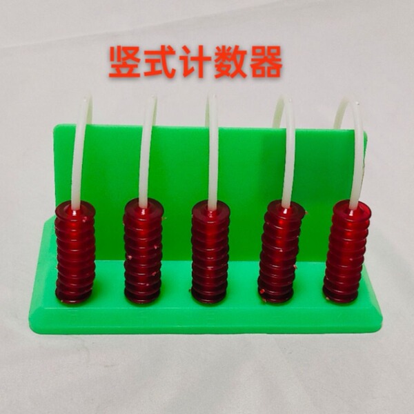 20512 Vertical counter Student students with five gear and 5th gear…