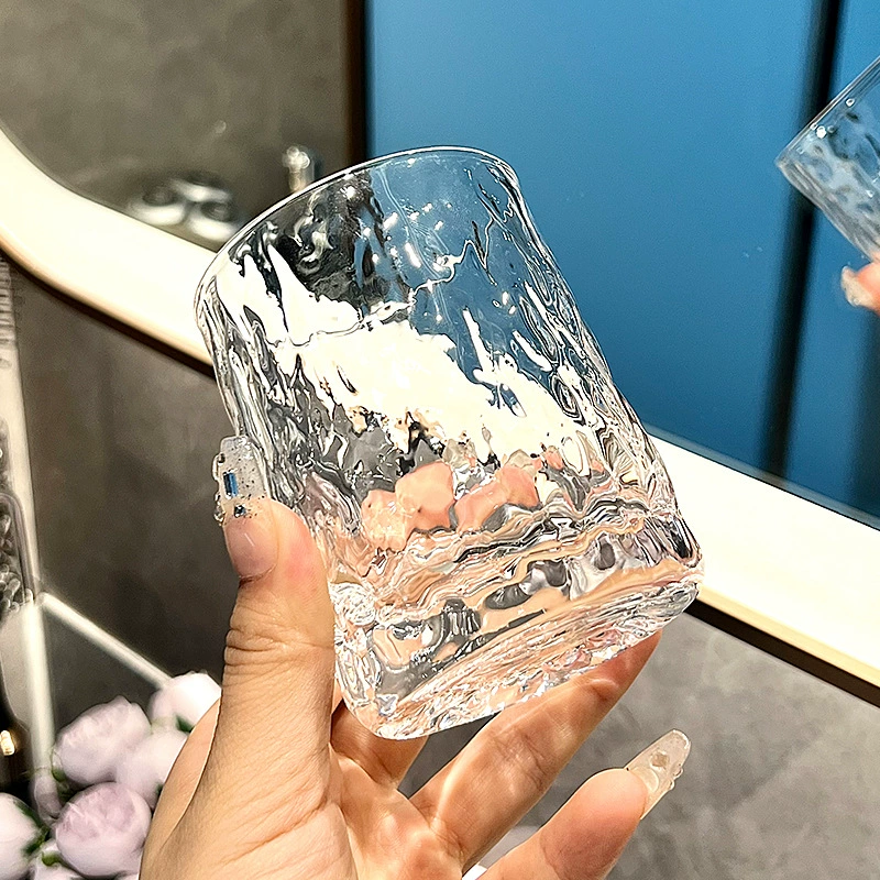 Стеклянная чашка для полоскания рта, бытовая чашка для зубной щетки, красивая чашка для мытья пары, чашка для зубов, легкая роскошная ванночка для зубов, зубная посуда