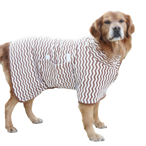 Pet it microfiber absorbent pet bathrobe towel printed quick-drying cat and dog bath towel cross-border supply wholesale
