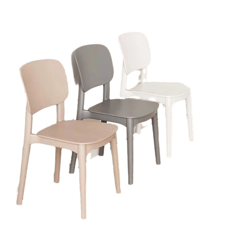 Beihou silla de plástico para el hogar silla de comedor de celebridades de Internet cómoda silla de maquillaje para el hogar sedentaria silla de ajedrez silla simple al por mayor
