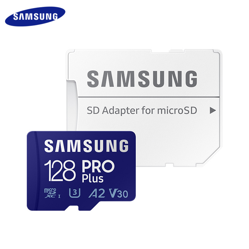 三星SAMSUNG Pro Plus 128GB 256GB A2 MicroSD tf卡内存卡存储卡