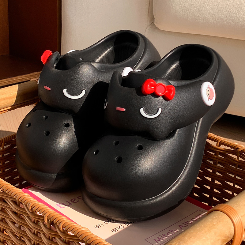 Summer Cute Cartoon Clogs for Women, Thick-Soled Non-Slip Eva Sandals, Parent-Child Style Closed-Toe Slippers Summer Cute Cartoon Clogs for Women, Thick-Soled Non-Slip Eva Sandals, Parent-Child Style Closed-Toe Slippers